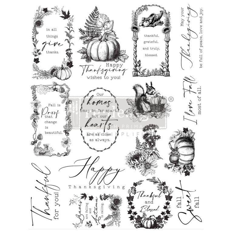 Re-Design Decor Stamp Fall Sweet Fall