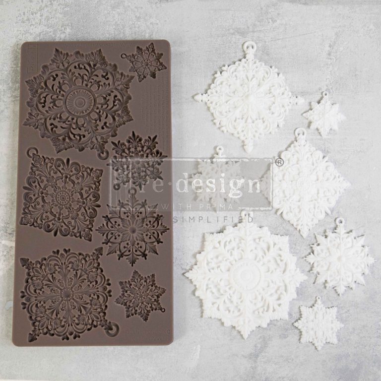 Re-Design With Prima® Decor Mould - Dazzling Ornates 5x10"