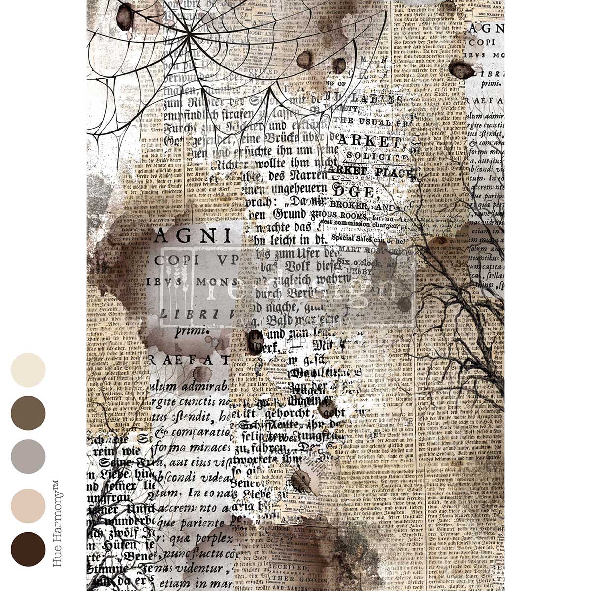 Re-Design With Prima® A1 Decoupage Fiber - Mystical Creations 23.4x33.1"