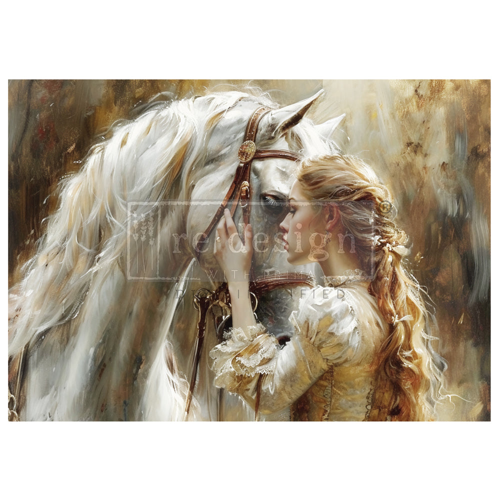 Re-Design With Prima® A1 Decoupage Fiber - Soulful Bond 23.4x33.1"