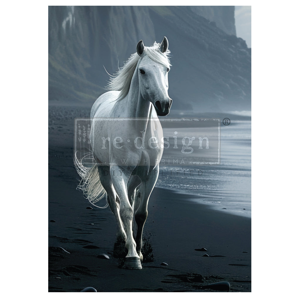 Re-Design With Prima® A1 Decoupage Fiber - Seashore Sprinter 23.4x33.1"