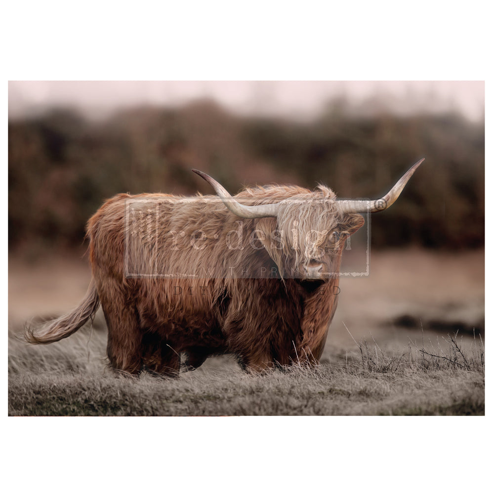 Re-Design With Prima® A1 Decoupage Fiber - Highland Grace 23.4x33.1"