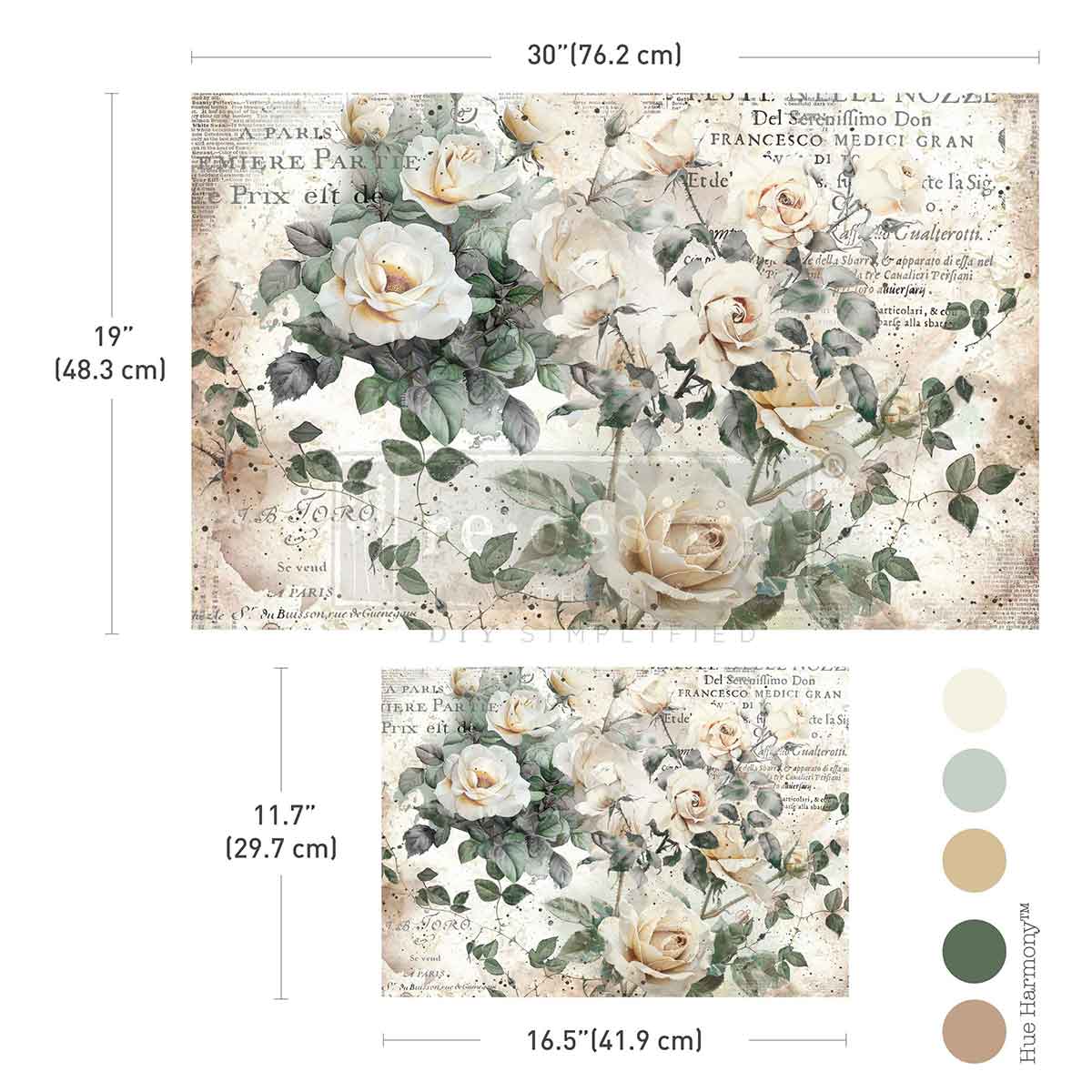 Redesign Decoupage Fiber My Garden Whimsy