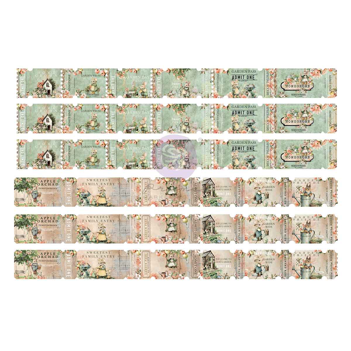 Prima Marketing - Homegrown Tickets 36pcs