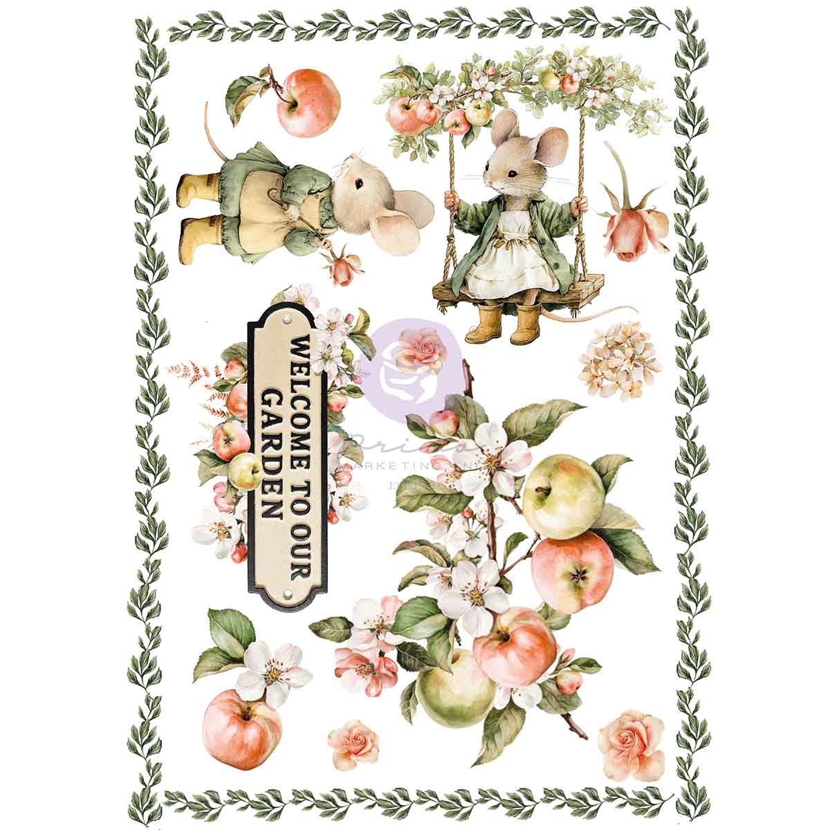 Prima Marketing - Homegrown Transfer A4 8.3x11.7"