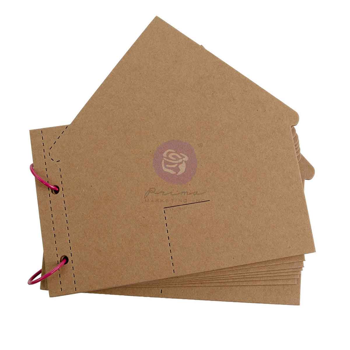 Prima Marketing - Homegrown Chipboard Album Cover, Storybook Moments