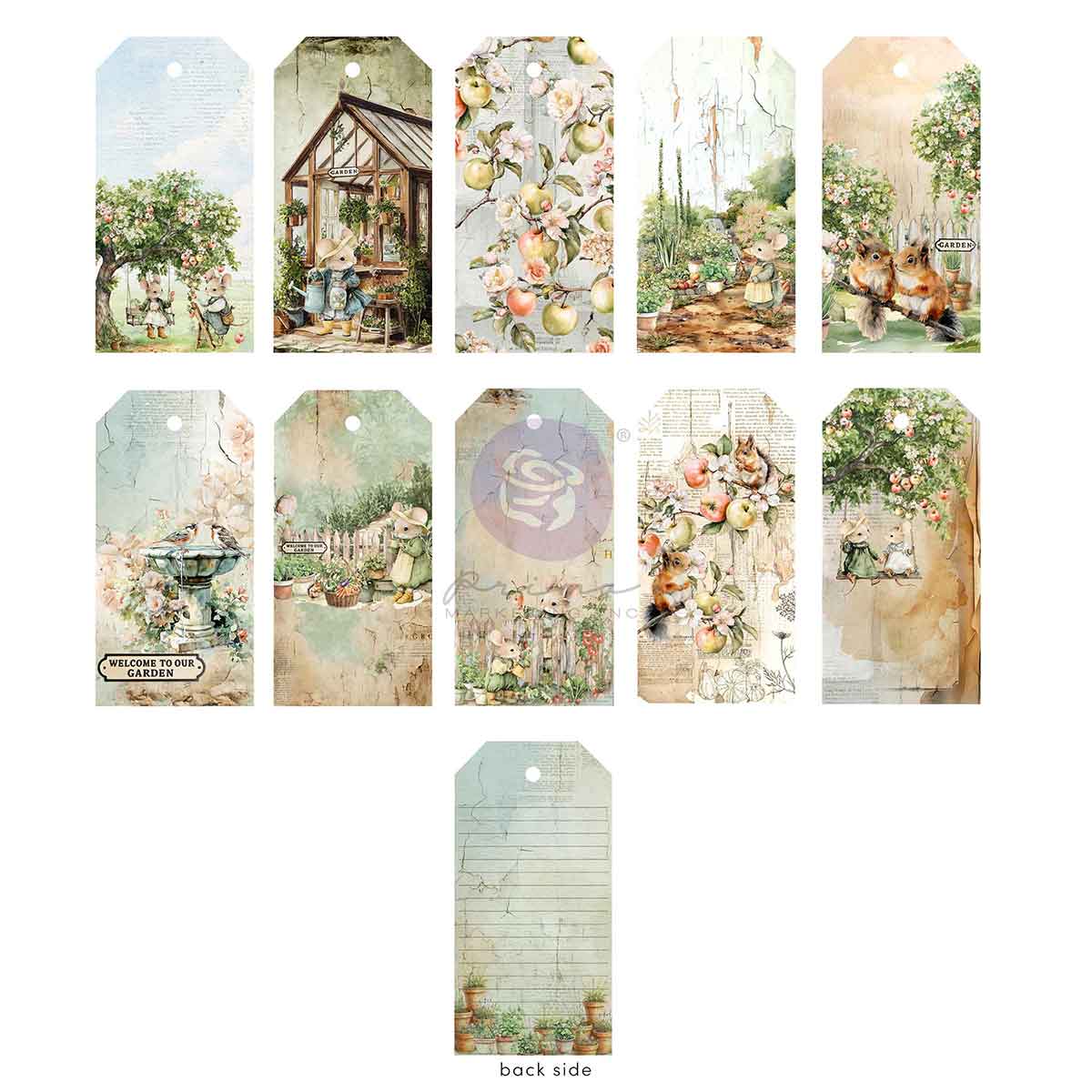 Prima Marketing - Homegrown Tag Pad 40 Sheets