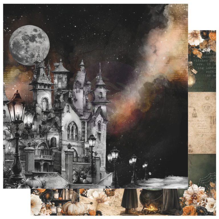 Prima Marketing -Made of Magic Collection Paper Where Magic Begins 12x12"