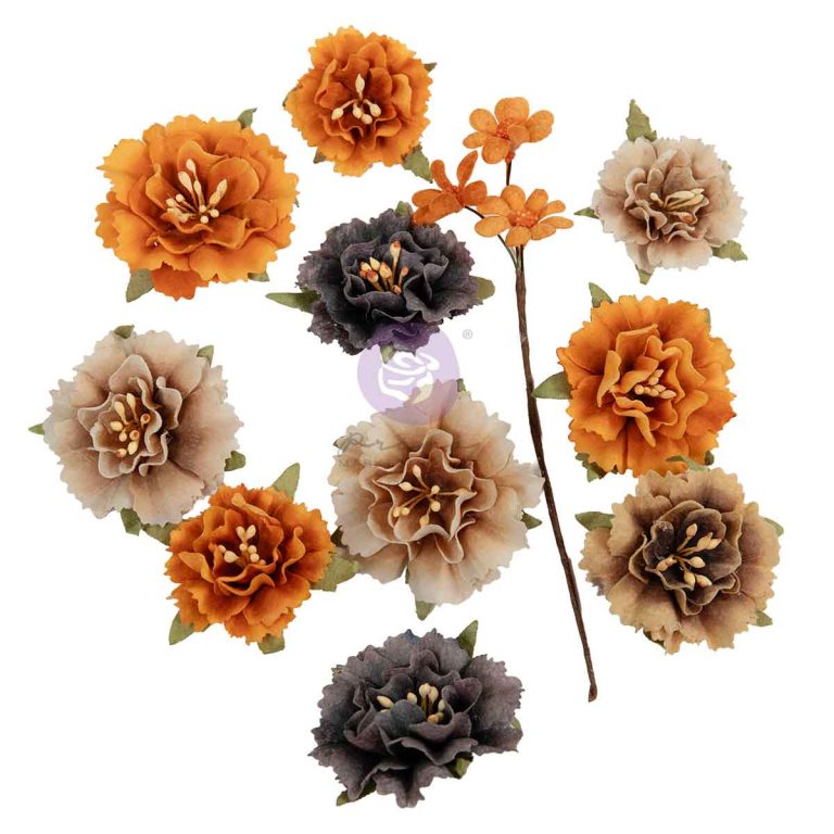Prima Marketing 3 Girls Tale - Made of Magic Collection Flowers Witching Hour Blooms 11 pcs