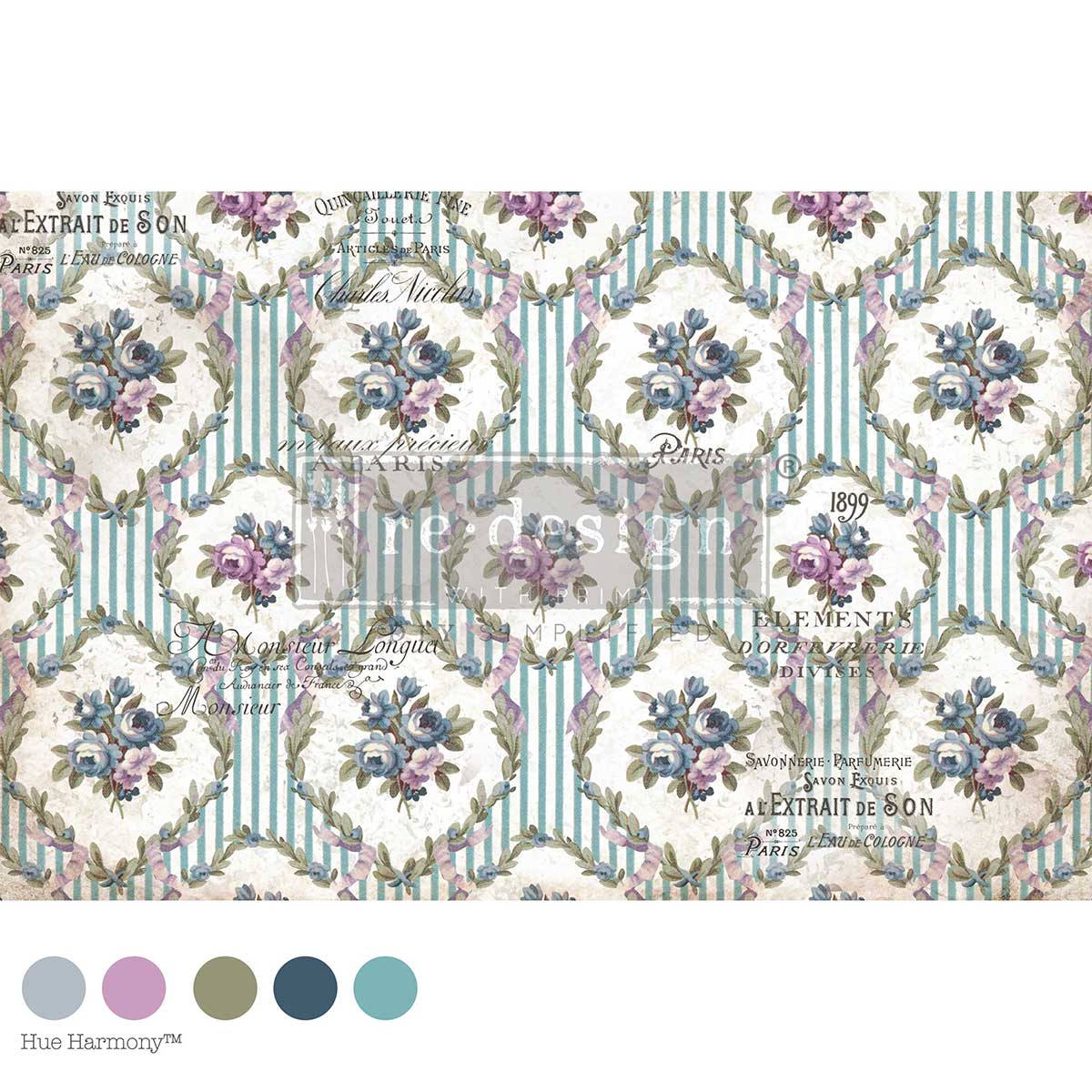 Re-Design With Prima® Decoupage Fiber - The Apothecary's Trousseau 19.5x30"