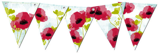 Prima Poppies and Peonies Banner