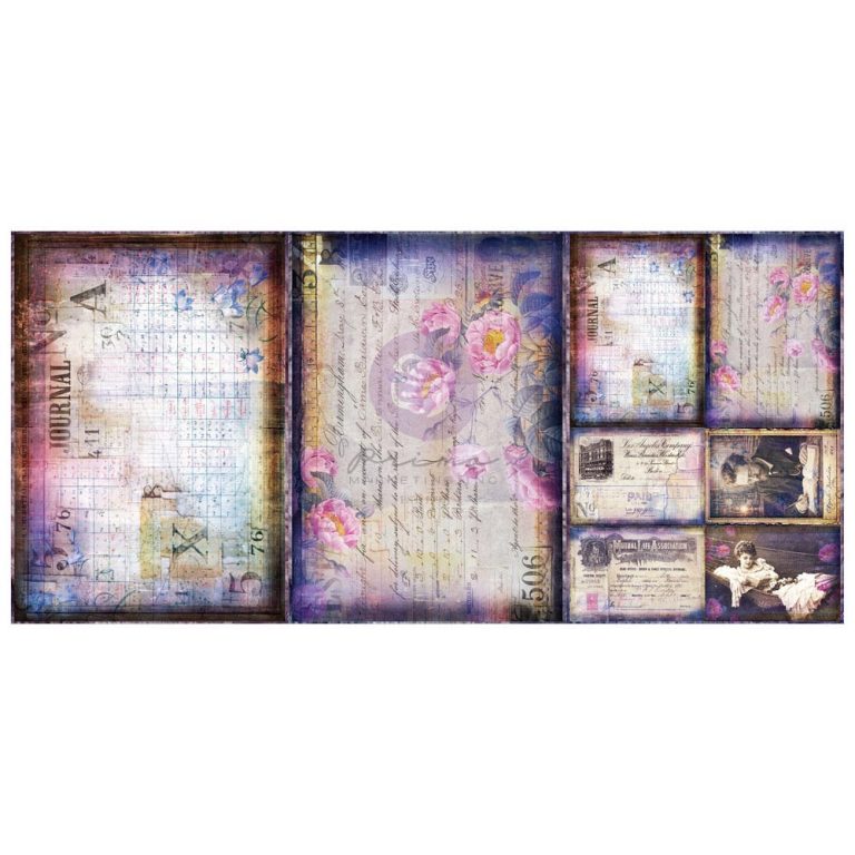 Finnabair A3 Decoupage Fiber - Archivist's Dreams 3 sheets 11.7x16.5"