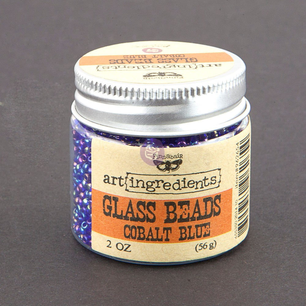 Art Ingredients - Glass Beads 56g Colour Variety
