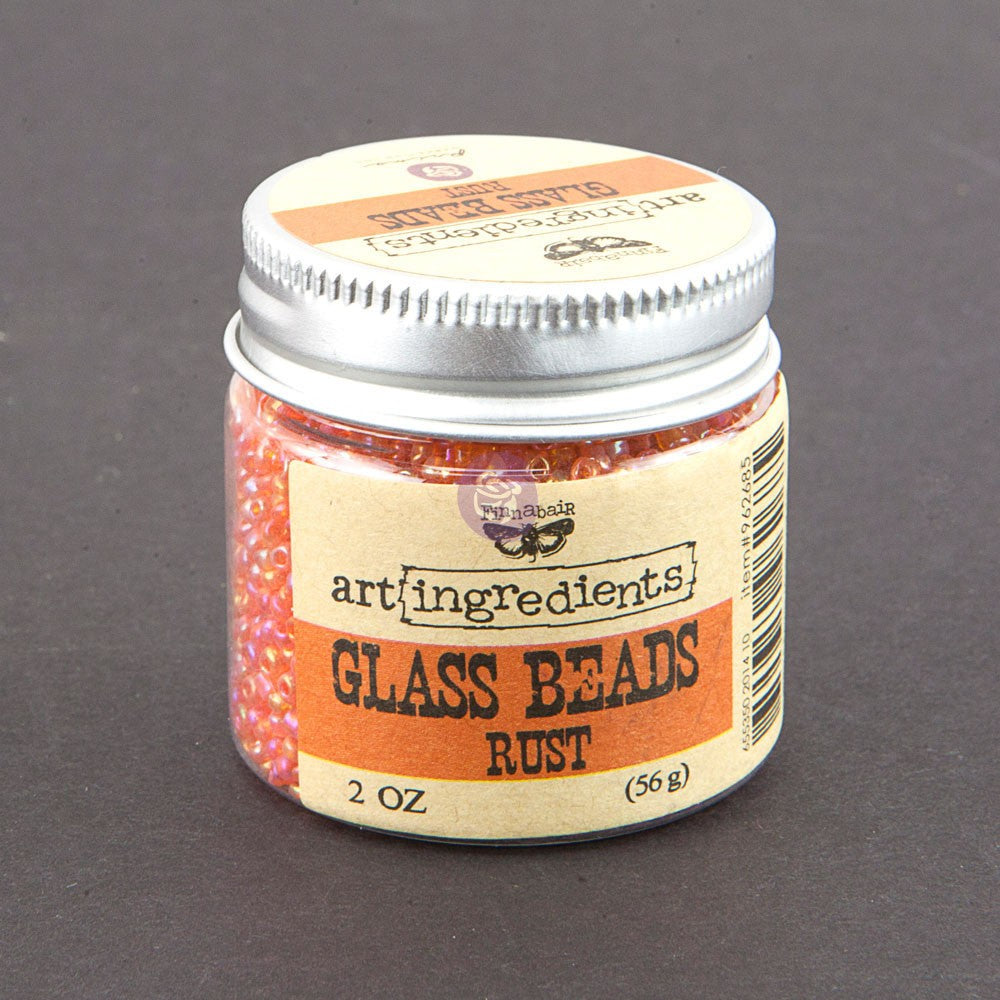 Art Ingredients - Glass Beads 56g Colour Variety