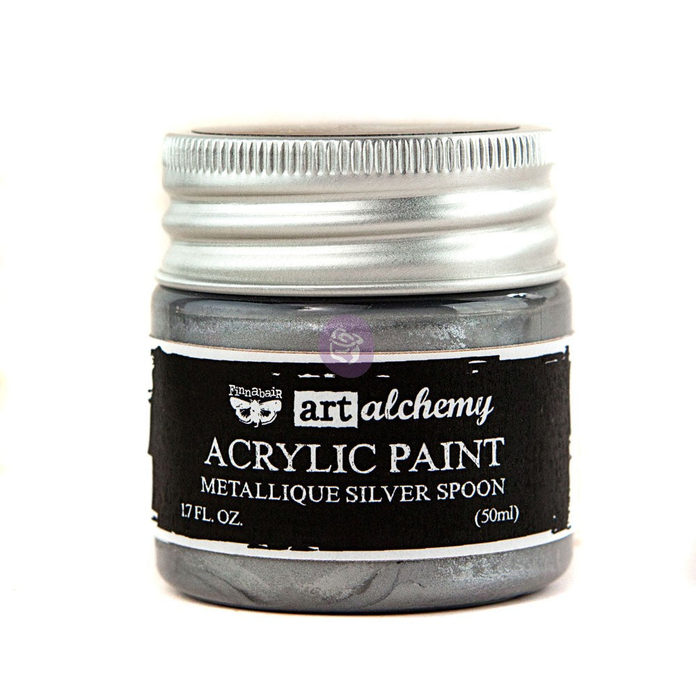 Art Alchemy Metallique Acrylic - Silver Spoon 1.7 fl oz