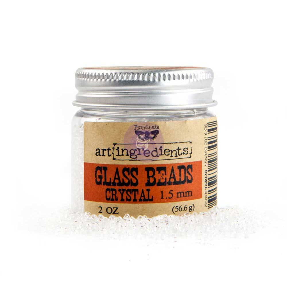 Art Ingredients - Glass Beads 56g Colour Variety