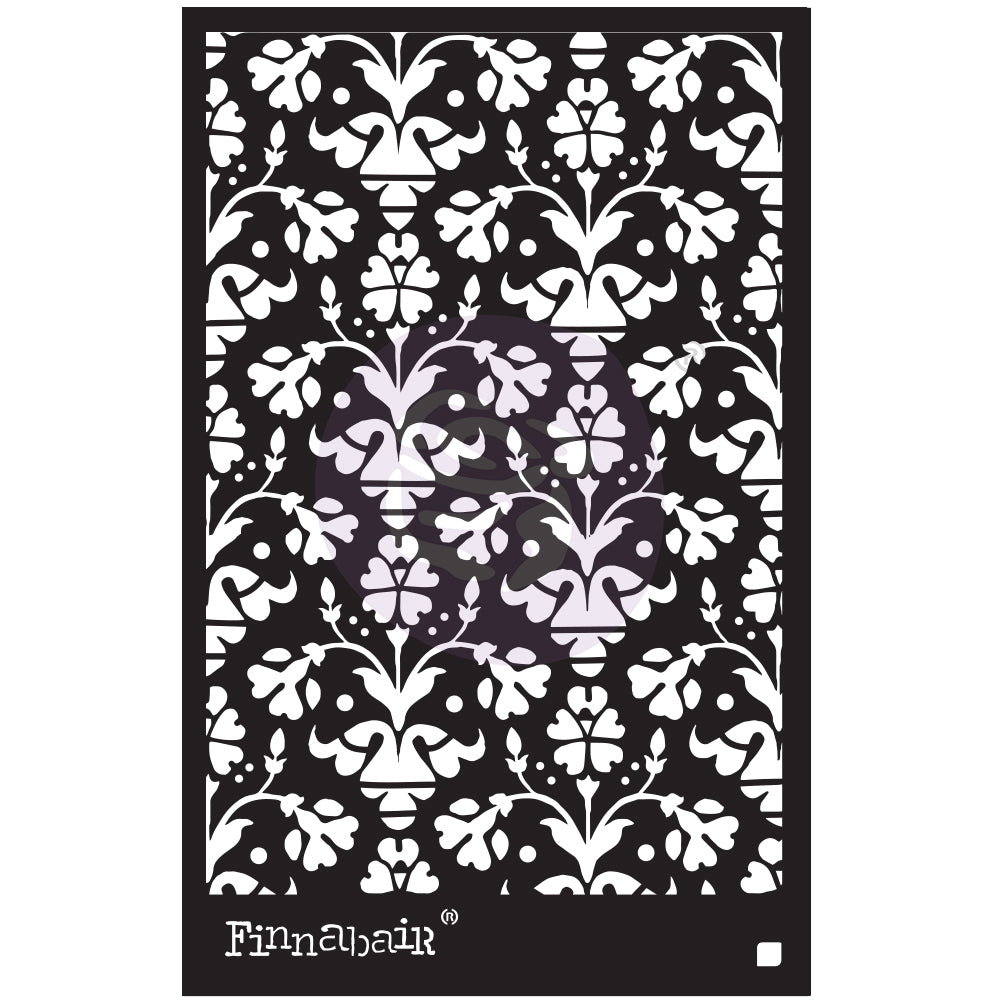 Stencil - Vintage Wallpaper 6x9"