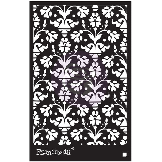 Stencil - Vintage Wallpaper
