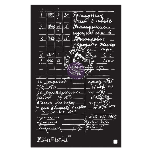 Finnabair Stencil Documented