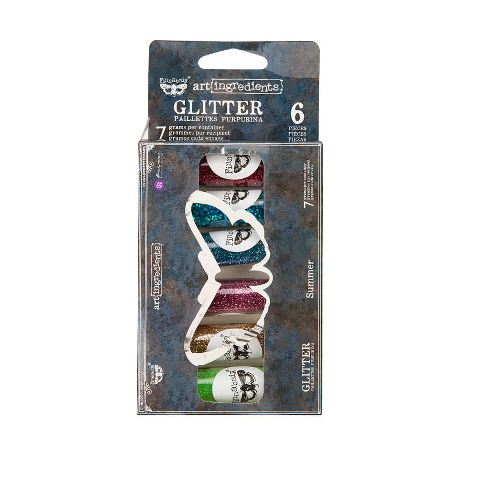 Art Ingredients - Glitter Set - 6 Bottles (10g each)