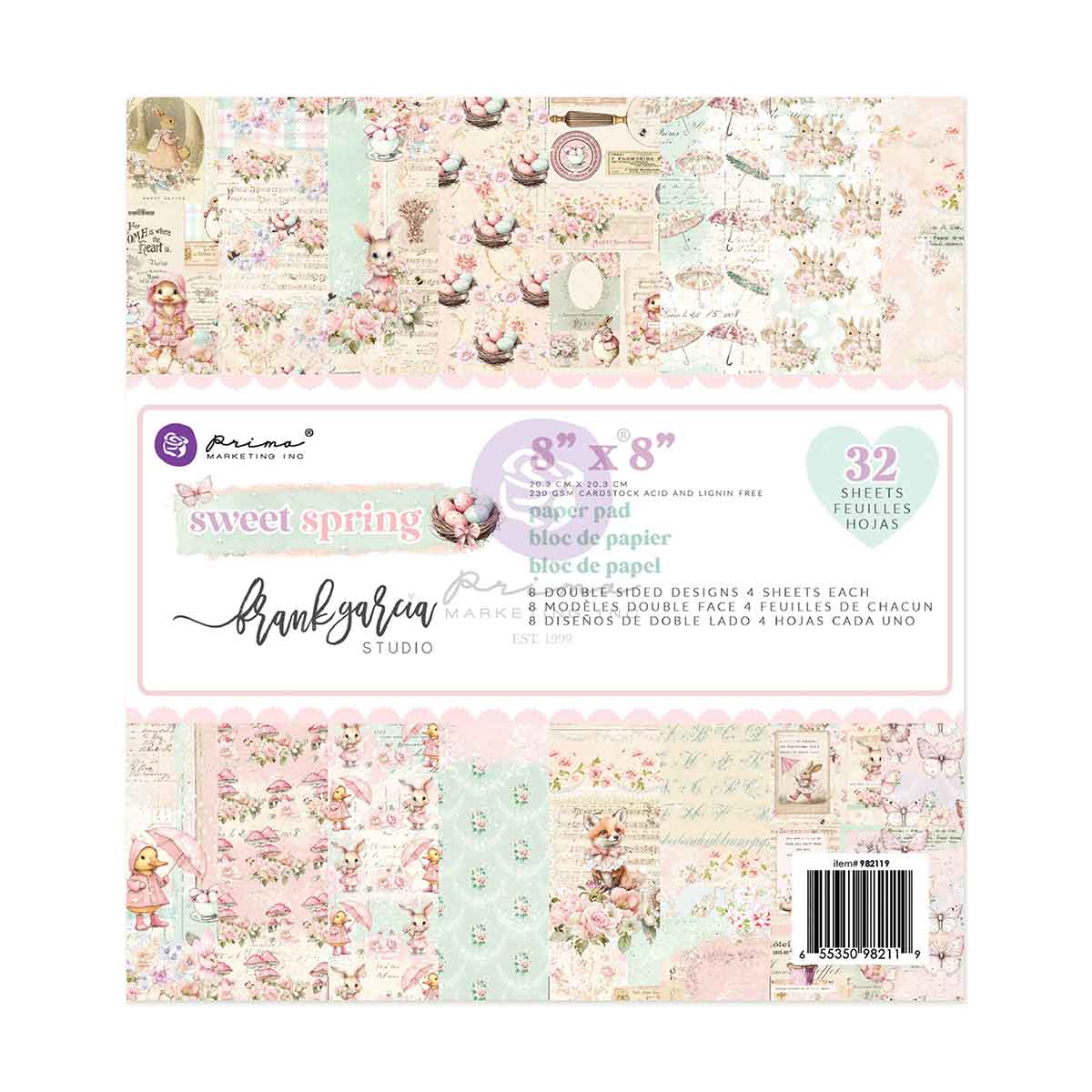 Prima Marketing - Sweet Spring 8x8" Paper Pad