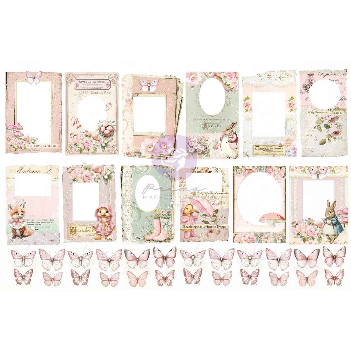 Prima Marketing - Sweet Spring Ephemera 72pcs
