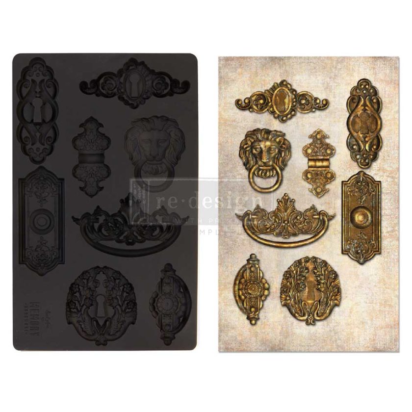 Re-Design With Prima® Decor Moulds - Luxembourg Hardware 5x8"