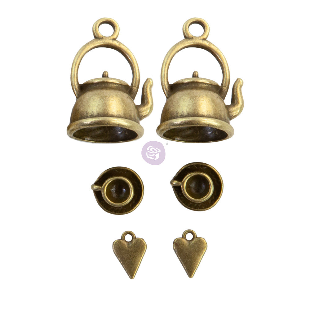 Prima Metal With Love Embellishments