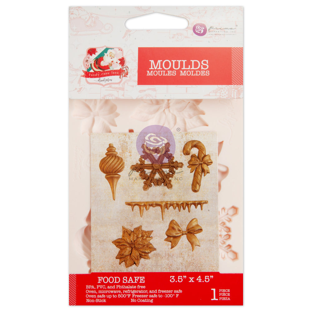 Prima Moulds - Candy Cane Lane - 3.5"x4.5"