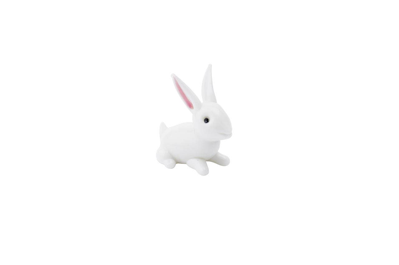 Fox & Fern Glass Rabbit
