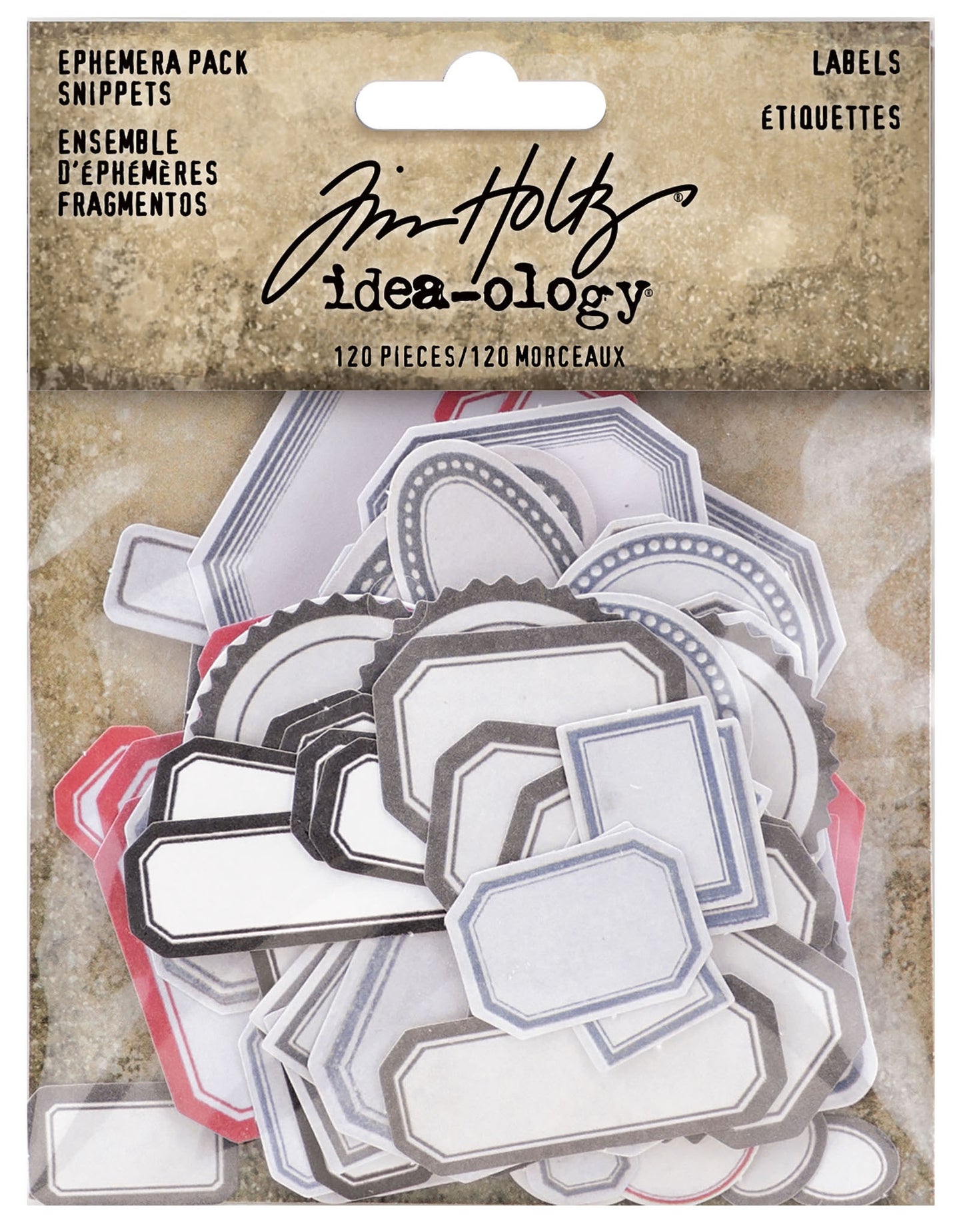 Tim Holtz Idea-Ology : Ephemera Snippets Labels