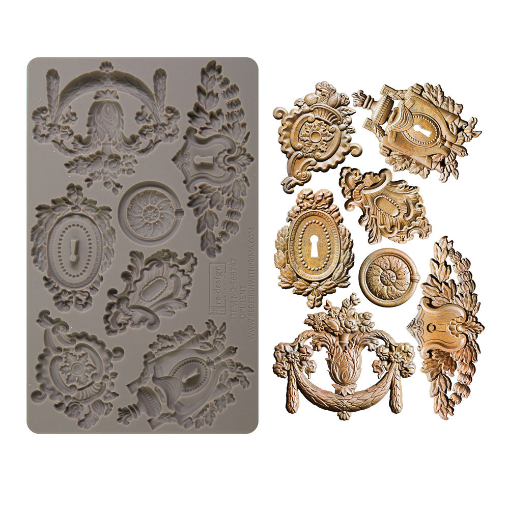 Re-Design With Prima® Decor Moulds – Opulent 5x8"