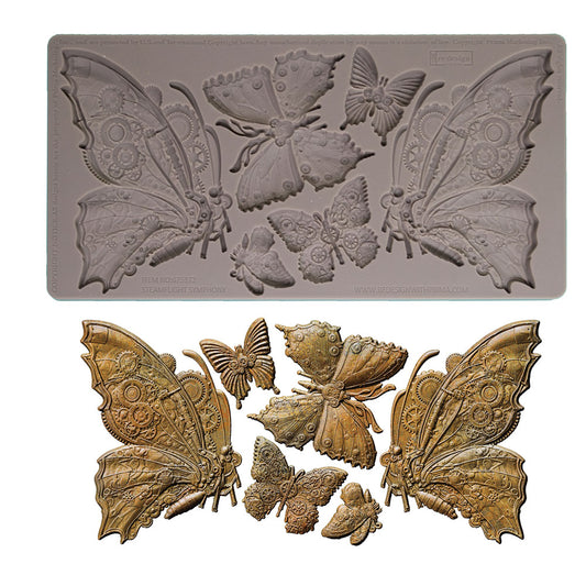 Re-Design With Prima® Decor Mould - Steamflight Symphony 5x10"