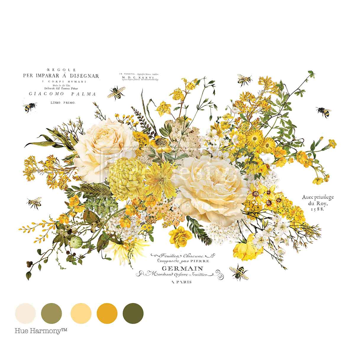 Re-Design With Prima® Decor Transfers - Sunlit Serenade - 24x35"