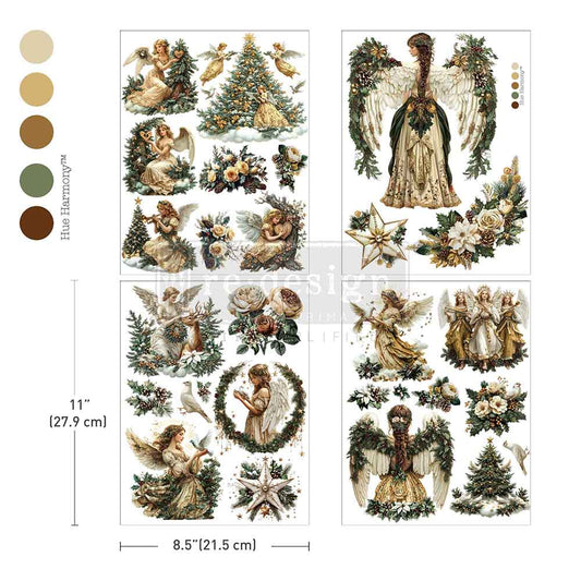 Re-Design With Prima® Middy Transfer - Heavenly Wings 8.5x11"