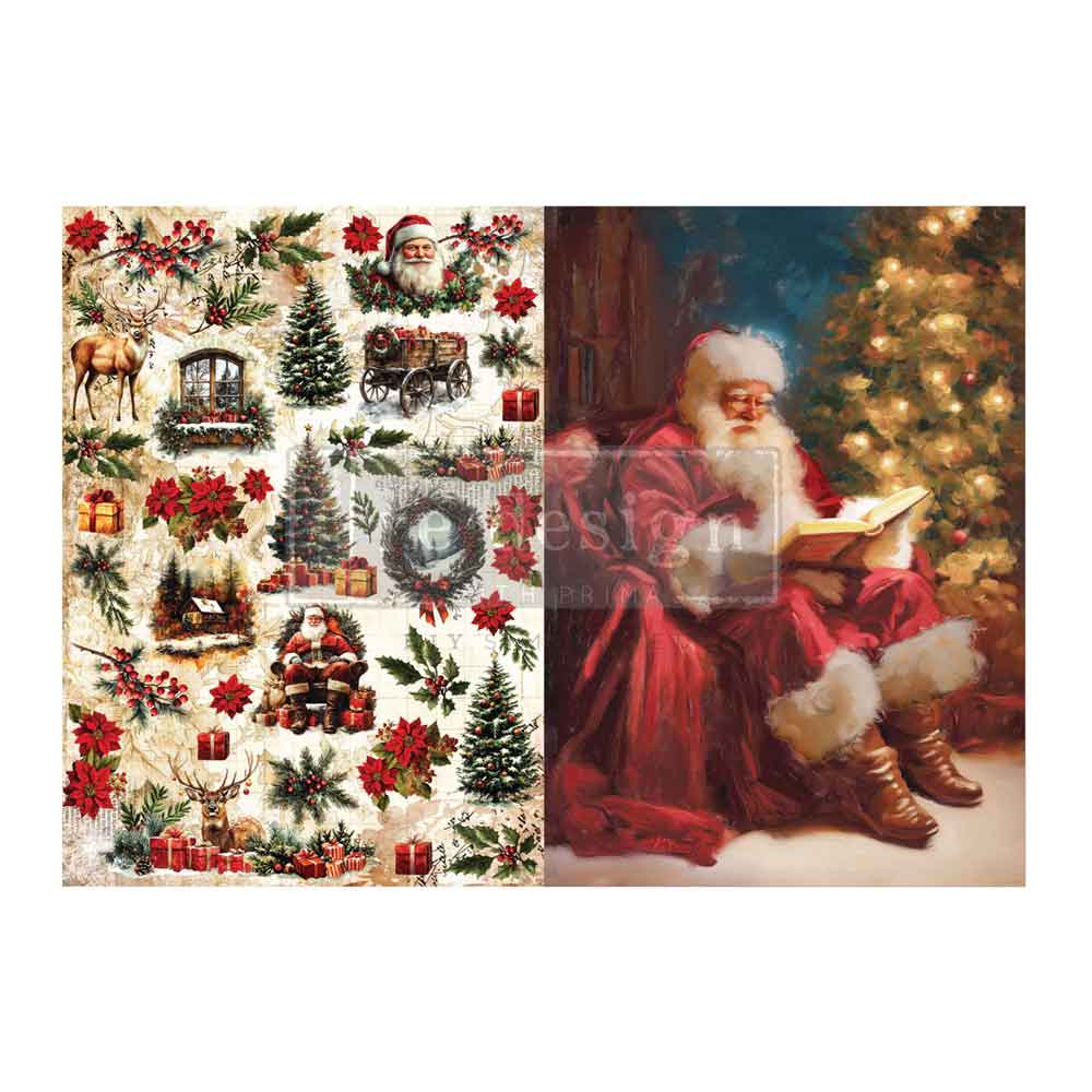 Re-Design With Prima® A4 Decoupage Fiber - Everlasting Light 8.27x11.69" 2 Sheets