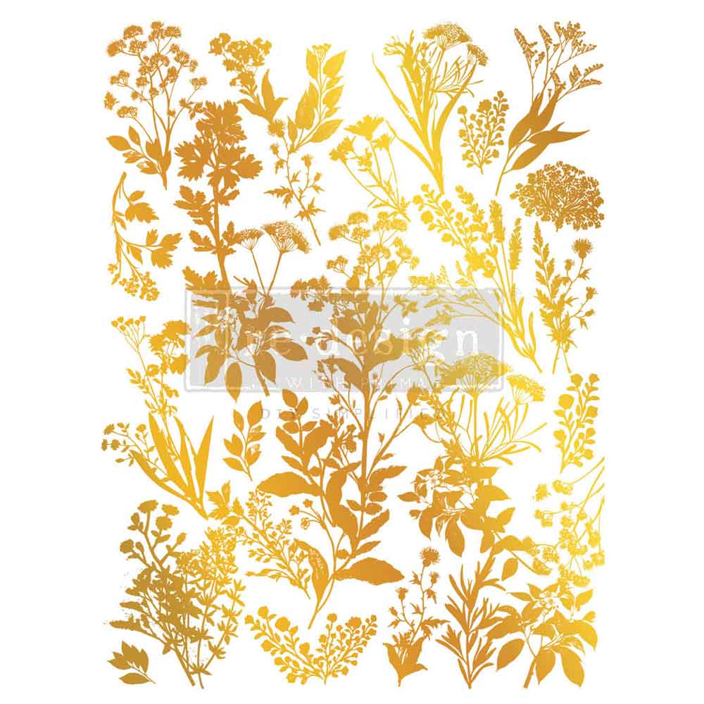 Re-Design With Prima® Decor Transfer - Kacha - Luxe Foliage 18x24"
