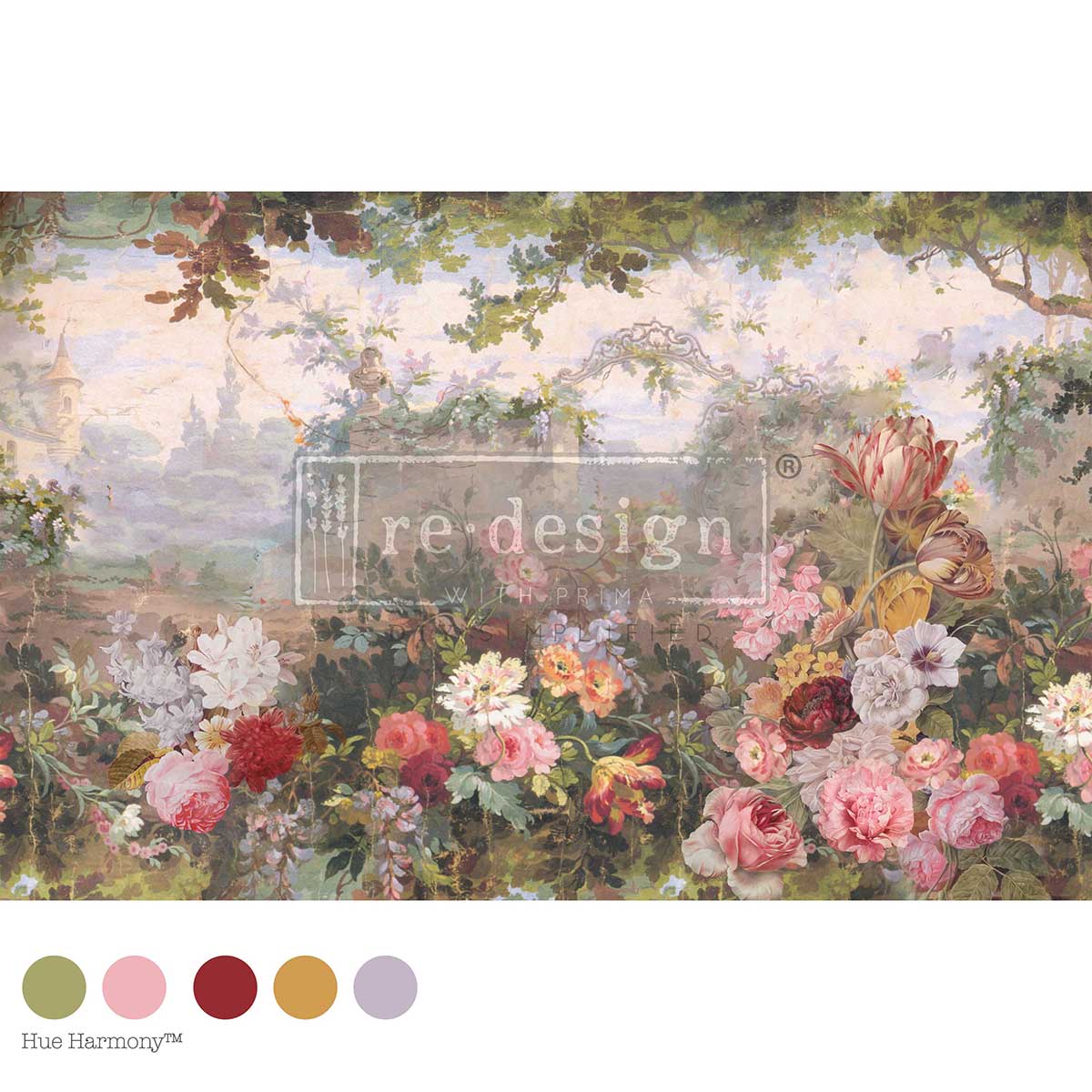 Re-Design With Prima® Decoupage Fiber - Heirloom Horizon 19.5x30"