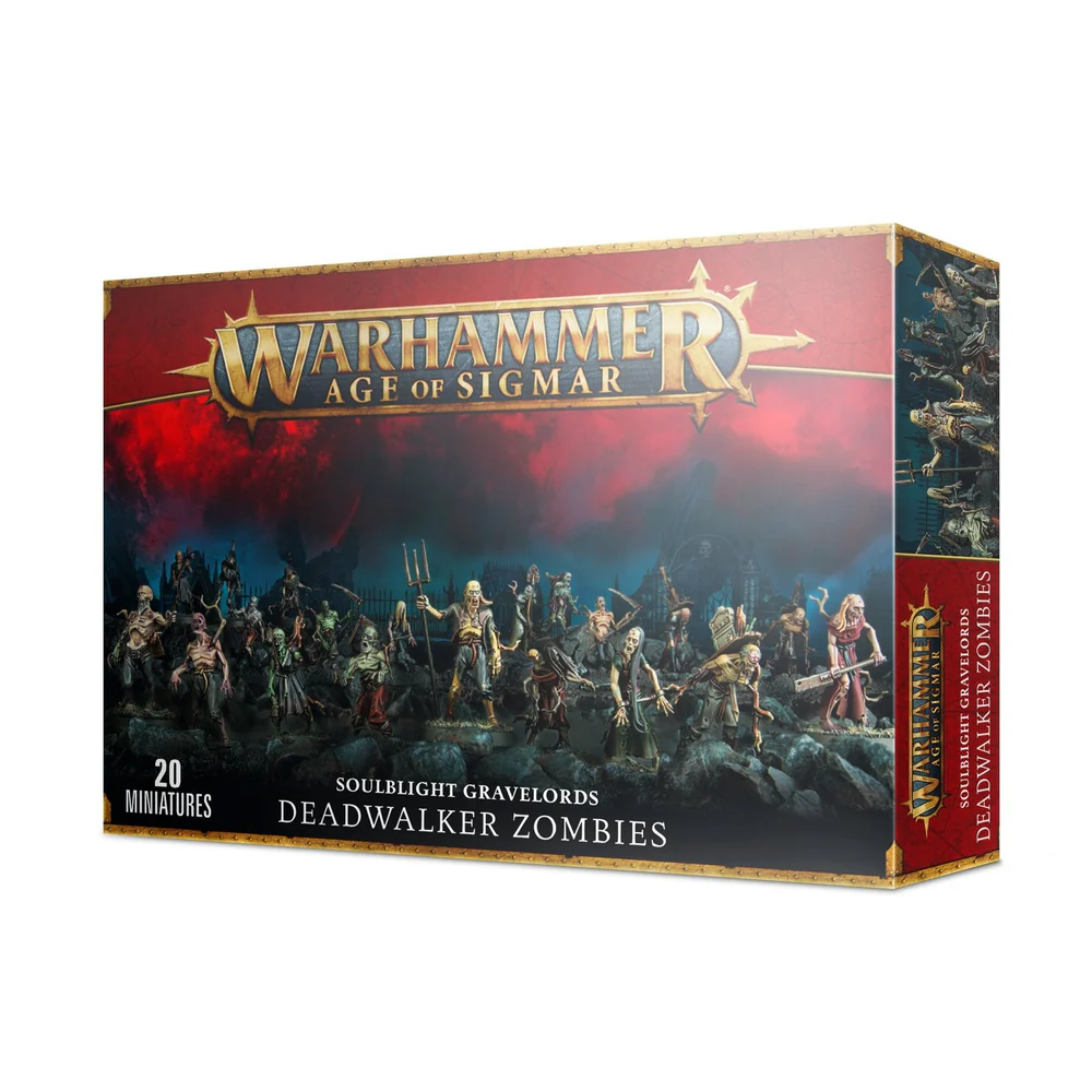 Warhammer Age of Sigmar - Soulblight Gravelords Deadwalker Zombies