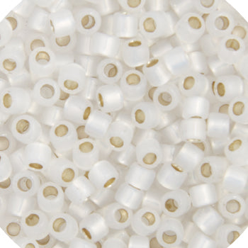 Miyuki Delica 11/0 Silver Lined Beads
