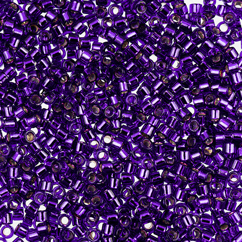 Miyuki Delica 11/0 Silver Lined Beads