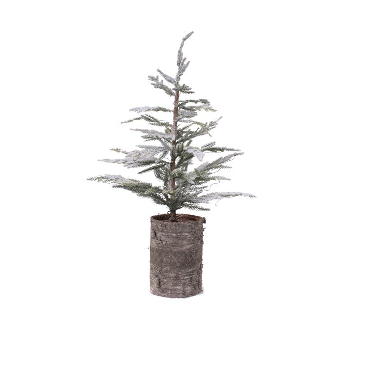 LED Spruce Birch Snow Covered Tree (size large to small)
