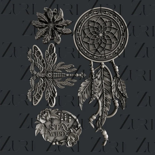 Zuri Mould - Dragonfly Dreamcatcher