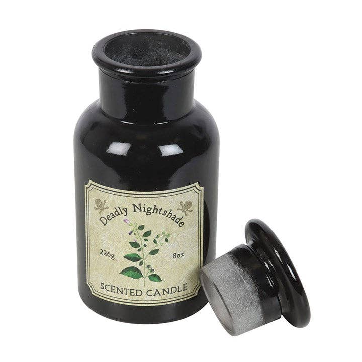 Something Different Wholesale Deadly Nightshade Gothic Apothecary Candle