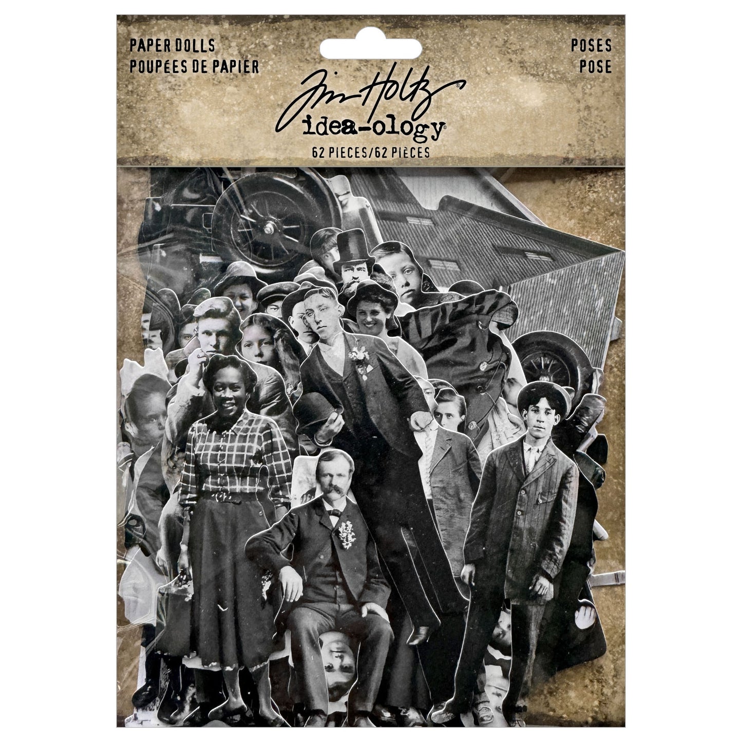 Tim Holtz Idea-Ology : Paper Doll Poses