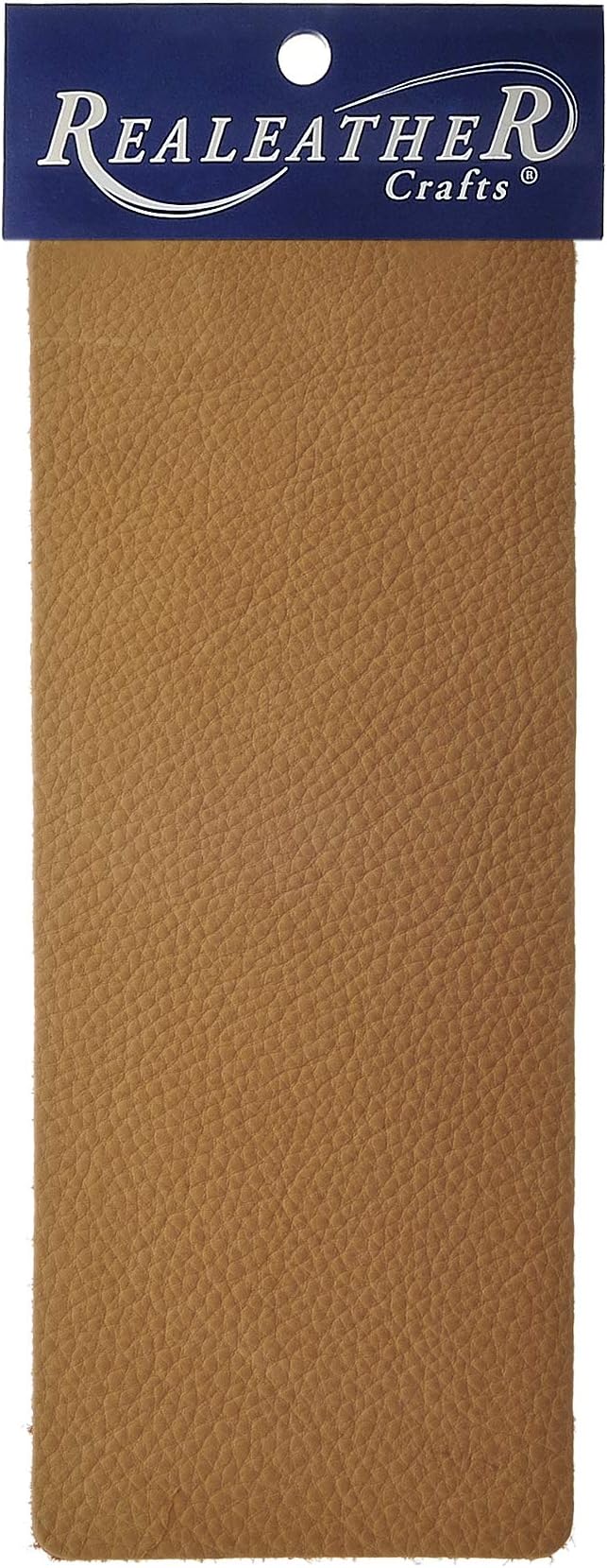 Realeather Deertan Trim Piece 9"x3" Gold