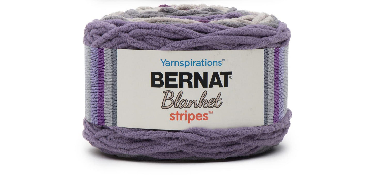 Bernat Blanket Yarn Cake Stripes