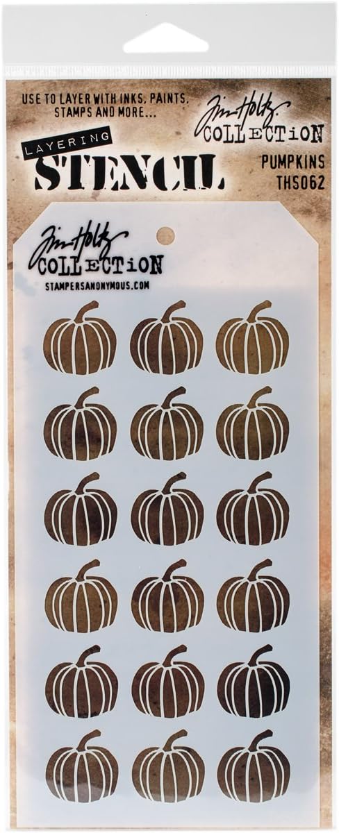 Tim Holtz Pumpkin Layering Stencil