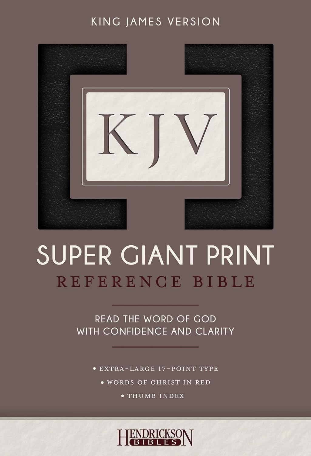 KJV Giant Print Reference Bible