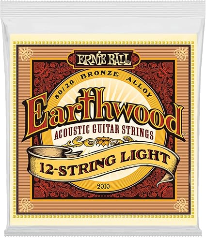ERNIE BALL 12-STRING LIGHT EARTHWOOD 2010